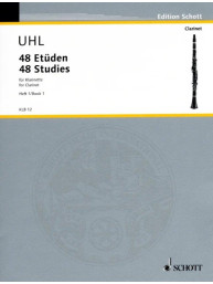 Alfred Uhl: 48 Etüden Band 1, Nr.1-24 (noty na klarinet)