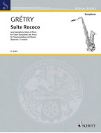 André Modeste Gretry: Suite Rococo (noty na tenorsaxofon, klavír)