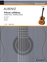 Isaac Albéniz: Famous Pieces (noty na kytaru)
