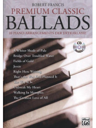 Premium Classic Ballads (noty na klavír)(+audio)