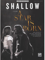Lady Gaga: Shallow from A Star Is Born (noty na klavír, zpěv, akordy)