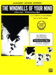 Michel Legrand: The Windmills of your Mind (noty na klavír, zpěv, akordy)