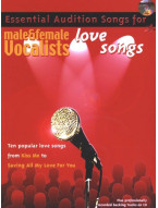 Audition Songs: Love Songs (noty na klavír, zpěv, akordy)(+audio)
