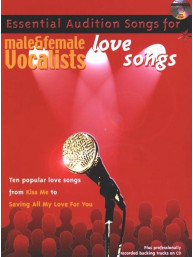 Audition Songs: Love Songs (noty na klavír, zpěv, akordy)(+audio)