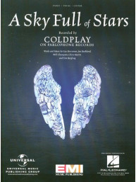 Coldplay: A Sky Full of Stars (noty klavír, zpěv, akordy)