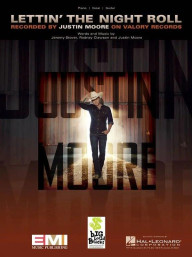 Justin Moore: Lettin' the Night Roll (noty klavír, zpěv, akordy)