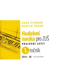 Martin Vozar: Hudební nauka pro ZUŠ - pracovní sešit 1