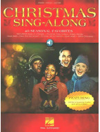 Christmas Sing-Along: 40 Seasonal Favorites (noty klavír, zpěv, akordy)(+audio)