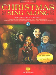 Christmas Sing-Along: 40 Seasonal Favorites (noty klavír, zpěv, akordy)(+audio)