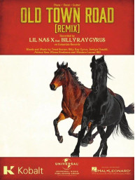 Lil Nas X: Old Town Road - Remix (noty klavír, zpěv, akordy)