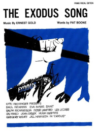 Ernest Gold: The Exodus Song (noty klavír, zpěv, akordy)