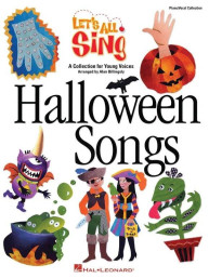 Let's All Sing Halloween Songs (noty na zpěv)