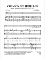 Michel Legrand: Chanson des Jumelles Du Film Les Demoiselles de Rochefort (noty na klavír, zpěv, akordy)
