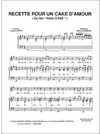 Michel Legrand: Recette pour un cake d'amour - Extrait du film Peau d'Âne (noty na klavír, zpěv, akordy)