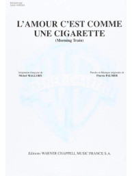 Sylvie Vartan: L'Amour C'est Comme Une Cigarette (noty na klavír, zpěv, akordy)