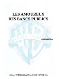 Georges Brassens: Les Amoureux Des Bancs Publics (noty na klavír, zpěv, akordy)