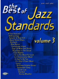 Best of Jazz Standards 3 (noty na klavír, zpěv, akordy)