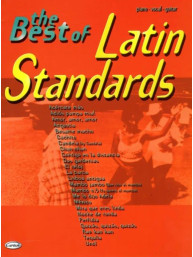 Best of Latin Standards (noty na klavír, zpěv, akordy)