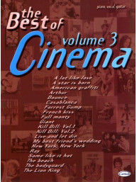 Best of Cinema 3 (noty na klavír, zpěv, akordy)