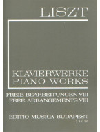 Franz Liszt: Piano Works - Free Arrangements 8 (noty na klavír)