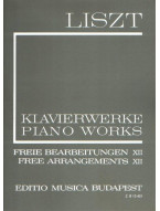 Franz Liszt: Piano Works - Free Arrangements 12 (noty na klavír)