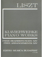 Franz Liszt: Piano Works - Free Arrangements 14 (noty na klavír)