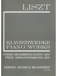 Franz Liszt: Piano Works - Free Arrangements 14 (noty na klavír)