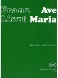 Franz Liszt: Ave Maria (noty na klavír)