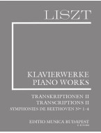 Franz Liszt: Piano Works - Transcriptions 2 - Symphonies de Beethoven Nos. 1-4 (noty na klavír)