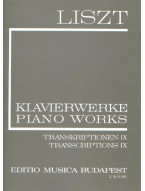 Franz Liszt: Piano Works - Transcriptions 9 - II/24 (noty na klavír)