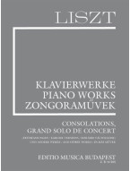 Franz Liszt: Piano Works - Consolations (noty na klavír)
