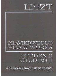Franz Liszt: Piano Works - Studies 2 (noty na klavír)