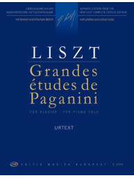 Franz Liszt: Grandes Études de Paganini (noty na klavír)