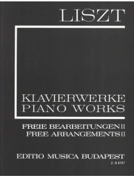 Franz Liszt: Piano Works -  Free Arrangements 2 (noty na klavír)
