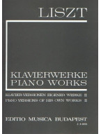 Franz Liszt: Piano Works -  Piano Versions of His Own Works 2 (noty na klavír)