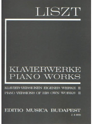Franz Liszt: Piano Works -  Piano Versions of His Own Works 2 (noty na klavír)