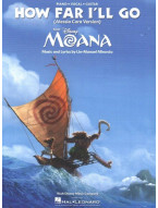 Alessia Cara: How Far I'll Go from Moana (noty na klavír, zpěv, akordy)