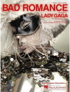 Lady Gaga: Bad Romance (noty na klavír, zpěv, akordy)