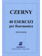 Carl Czerny: 40 Esercizi scelti dalle op. 139, 599 e 777 (noty na akordeon)