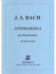 Johann Sebastian Bach: Antologia I (noty na akordeon)