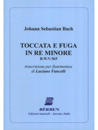 Johann Sebastian Bach: Toccata and Fugue BWV 565 (noty na akordeon)