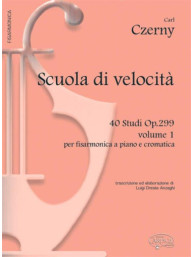 Carl Czerny: Scuola di Velocita 40 Studi Op.299, Volume 1 (noty na akordeon)