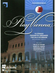 Johann Strauss: Play Vienna! (noty na akordeon)(+audio)