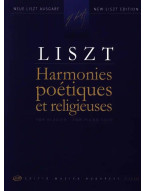 Franz Liszt: Harmonies poetiques et religieuses (nory na klavír)
