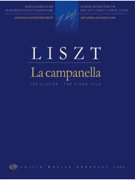 Franz Liszt: La campanella (noty na klavír)