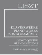 Franz Liszt: Piano Works - Vingt-quatre grande études and other works (noty na klavír)