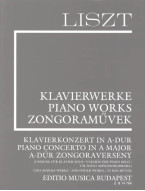 Franz Liszt: Piano Concerto in A major and other works (noty na klavír)