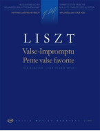 Franz Liszt: Valse impromptu - Petite Valse Favorite (noty na klavír)