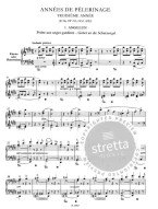 Franz Liszt: Annees de Pelerinage 3 (noty na klavír)
