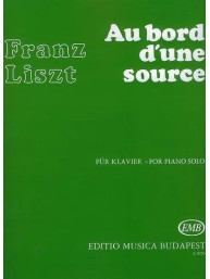 Franz Liszt: Au bord d'une source (noty pro klavír)